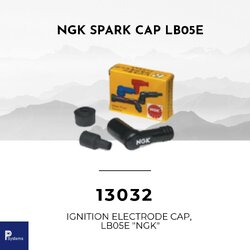 NGK Spark Cap LB05E l ปลั๊กหัวเทียน สำหรับเขี้ยวจุดสปาร์ค