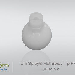 Flat Spray Tip PVDF UNI8010-K