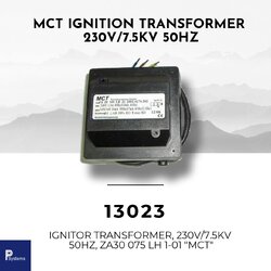 MCT Ignition Transformer 230V/7.5kV 50HZ l หม้อแปลงสปาร์คสำหรับจุดเบิร์นเนอร์แก๊ส