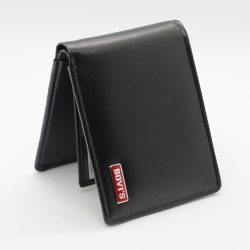 กระเป๋าสตางค์ผู้ชายใบเล็ก MS-237 [สีดำ]