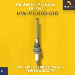 HEATwave Straight Type 3.0mm Igniter for Package Burner l เขี้ยวสปาร์ค ทรงตรง สำหรับจุดสปาร์ค (อย่างเดียว) สำหรับ เครื่องพ่นไฟอุตสาหกรรม