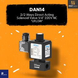 UFLOW 1/4" 230V Gas Solenoid Valve IP65 "INDIA" l โซลินอยวาล์วแก๊ส รุ่นกันน้ำ