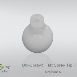 Flat Spray Tip PVDF UNI5050-K