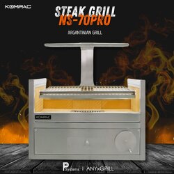 KOMPAC x NS-70PRO Argentinian Grill l เตาย่าง