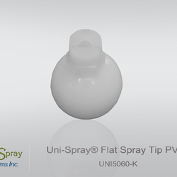 Flat Spray Tip PVDF UNI5060-K