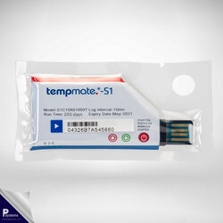 tempmate.®-S1 V2 Single-Use USB Temperature Logger l เครื่องบันทึกอุณหภูมิแบบครั้งเดียว สำหรับการใช้งานในระบบขนส่งห้องเย็น