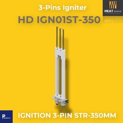HEATwave Ultra-Strength 350mm 3-Pins Igniter l เขี้ยวสปาร์ค แท่งสปาร์คสามแกน ตรงยาว สำหรับเครื่องพ่นไฟแก๊ส
