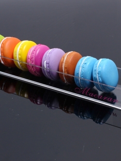 ที่วางมาการอง อครีลิคใส