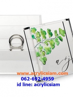 กล่องใส่แหวน แบบพิมลาย