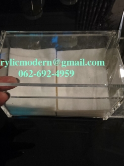 กล่องใส่สำลีเช็ดหน้าขนาดใหญ่