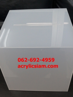 กล่องรับความคิดเห็นขนาด 12*12*12 นิ้ว