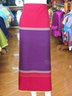 ผ้าซิ่นทอลายมุก