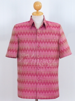 เสื้อผ้าฝ้ายลายมัดหมี่สุโขทัย ไซส์ XL