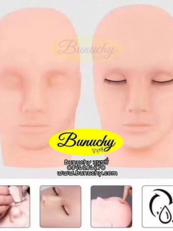 หัวหุ่นสำหรับฝึกต่อขนตา