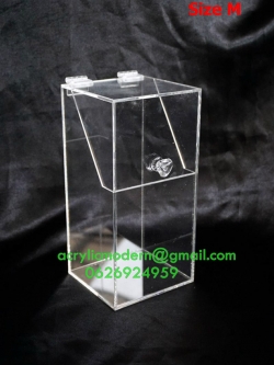 กล่องเปล่า ใส่แปรงปัดแก้มขนาด M