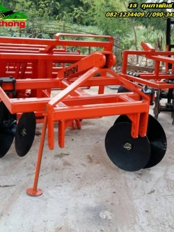 ผานยกร่องแบบใบคู่ รถไถขนาดเล็ก