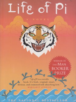 นิยายภาษาอังกฤษ Life of Pi by Yann Martel (*มีรอยสติกเกอร์มุมขวา)
