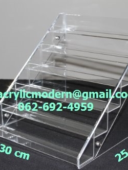 ชั้นวางสินค้า ขั้นบันไดแบบ 6 ชั้น