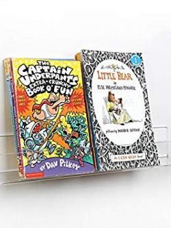 ชั้นวางหนังสือโชว์ แบบเจาะแขวนบนผนังยาว 16 นิ้ว