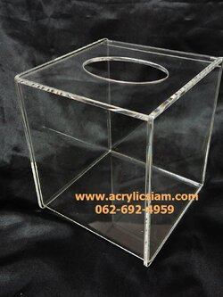 กล่องทิชชูใส ป๊อบอัพ/ม้วน