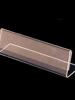 ป้ายชื่อตั้งโต๊ะแบบเอียง มองด้านเดียว