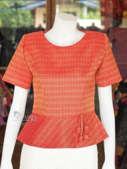 เสื้อผ้าทอลายพิกุล ไซส์ L