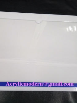 ป้ายสอดกระดาษแบบกั้นขอบA4แนวนอน