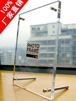 กรอบรูปอครีลิคใส สำหรับวางตั้งโต๊ะ ใส่กระดาษA4