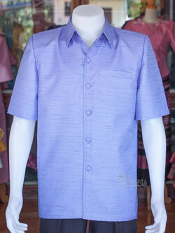 เสื้อผ้าไหมญี่ปุ่น สีม่วง ไซส์ S