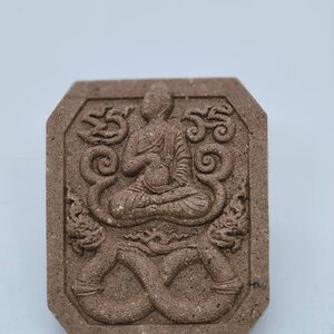 หลวงปู่มหาศิลา อาจารย์ต้อม พระพิมพ์ หลวงพ่อปาน สัตตนาคารำลึก พิมพ์พระสิวลี KA2011