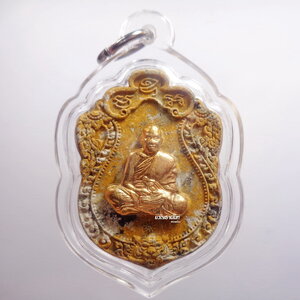 หลวงพ่อพัฒน์ วัดห้วยด้วน นครสวรรค์ พระผง เสือคาบดาบ (AB2432)