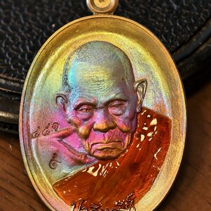 หลวงปู่ทวด วัดช้างให้ หลวงปู่เฮง ปภาโส วัดบ้านด่านช่องจอม เหรียญปาฏิหาริย์ เทพเจ้าแห่งโชคลาภ KA4637