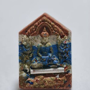 หลวงพ่อพัฒน์ วัดห้วยด้วน ขุนแผน 100 ปี ปาฏิหาริย์ ตะกรุดเงิน KA1799