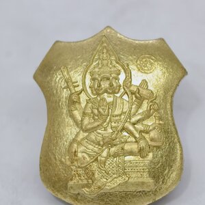 หลวงปู่มหาศิลา วัดโพธิ์ศรีสะอาด พระพรหมน้อย หลัง มวลสาร ของหลวงปู่ KA7251