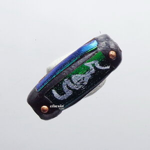 หลวงพ่อเพ็ชร ติสรโณ วัดบ้านไร่ จังหวัดสระเเก้ว ตะกรุดกันชง ซองเดิม (KP1992)