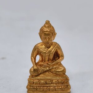 พระชัยวัฒน์ ทองพันชั่ง หลวงปู่ทอง ปทีโป รุ่นแรก กล่องเดิม (KA1338