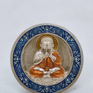 ครูบาอริยชาติ วัดแสงแก้ว เหรียญปิดตาโคตรเศรษฐี กล่องเดิม AC 1436