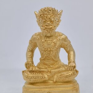 หลวงปู่แสน พระกริ่ง ใหญ่ พระพิราพ สมบัติเจ้าคุณปู่ (KA1999)