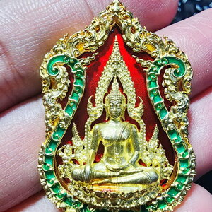 หลวงพ่อพัฒน์ วัดห้วยด้วน นครสวรรค์ พระพุทธชินราชศตวรรษบารมี เลื่อนสมณศักดิ์ ๑๐๐ ปี (AB5420)