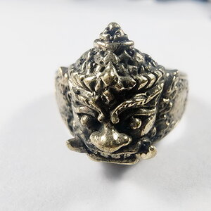 ครูบาแบ่ง วัดบ้านโตนด นครราชสีมา แหวนท้าวเวสสุวรรณ ยกฐานะ (KA207)