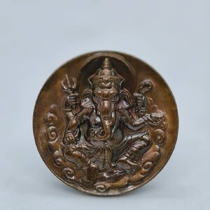 เหรียญพระพิฆเนศ ช่างศิลป์ ปี 2545 พร้อมตลับเดิม AC1722