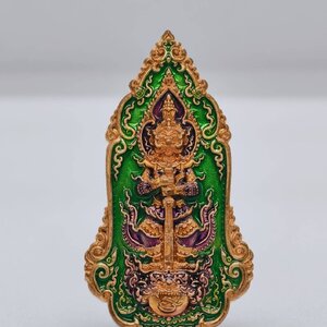 หลวงพ่อพัฒน์ วัดห้วยด้วน ท้าวเวสสุวรรณ คลังสมบัติ (KA1669)