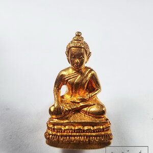 พระชัยวัฒน์ ทองพันชั่ง หลวงปู่ทอง ปทีโป รุ่นแรก กล่องเดิม (KA3)