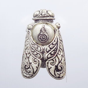 พญาภู่คำหลวง สารพัดดี ครูบาตาน ถิรธัมโม วัดวังมน ลำปาง เงินยวง ซาติน (KP617)