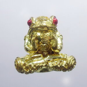 ครูบาเต่า พญากบกินเดือน รุ่น มหายันต์พันล้าน อุดกริ่ง (KP1341)