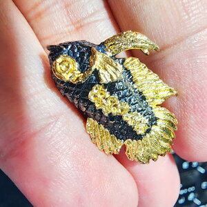 หลวงพ่อเฮง วัดคลองปลาโด ปลากัดโพธิสัตว์ มหาเฮง เมตตาบารมี 2K (AB5432)