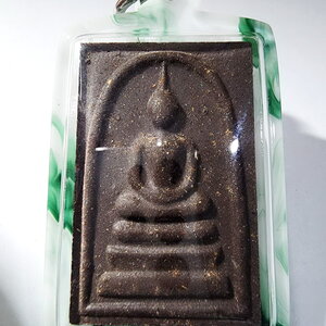 หลวงพ่อสุริยันต์ พระสมเด็จ สุริยันต์ 10,000 ล้าน พิมพ์ใหญ่ พร้อมเลี่ยม ลายหินอ่อน (AC922)