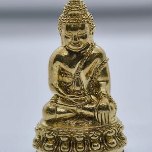 พ่อท่านผ่อง วัดแจ้ง พระกริ่งชินบัญชร กล่องเดิม AC 2327