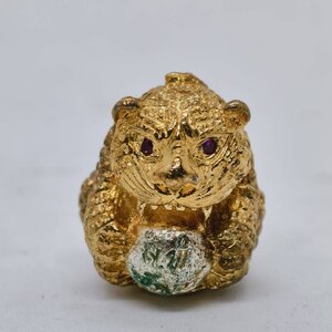 หลวงพ่อพัฒน์ วัดห้วยด้วน นครสวรรค์ ลูกอม เสือมหาอำนาจ 2K AC1711