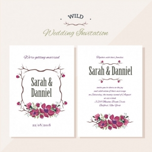 ตัวอย่างดีไซน์ การ์ดแต่งงาน การ์ดเชิญ การ์ดสวยๆ Chill Shop Package